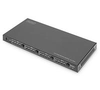 DIGITUS 4 x 4 HDMI Matrix Switch, 4 K/60 Hz 18 GPS, HDR, EDID, downscaler, HDCP 2.2