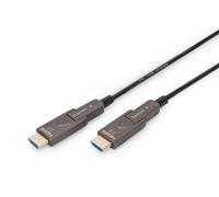 Digitus 4K - AOC Cavo ibrido HDMI in fibra ottica con connettore staccabile da 30 m - Nouvo