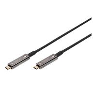 DIGITUS 4K USB- C AOC AV-Anschlusskabel Cavo Digitale/dati AK-330160-100-S