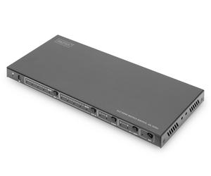 DIGITUS 4x2 HDMI Matrix Switch, 4K/60Hz Scaler, EDID, ARC, HDCP 2.2, 18 Gbps