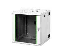 DIGITUS Armadio di rete - Rack da 19 pollici - 12U - 600 mm x 600 mm (LxP) - Profondità utile 440 mm - Montaggio a parete - Telaio posteriore orientabile - Portata 100 kg - Serie Unique - Grigio