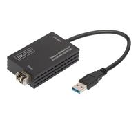 DIGITUS Adattatore di rete USB 3.0 Gigabit SFP Nero 0 70 °C 45 mm 71 DN-3026