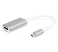 DIGITUS Adattatore grafico USB Type-C, da USB Type-C a HDMI Type A, 4K Ultra HD 30Hz, 3840x2160 Pixel, alluminio