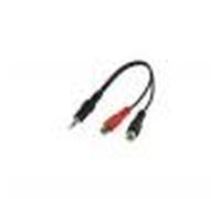 DIGITUS ADATTATORE SDOPPIATORE AUDIO STEREO - MT. 0,20 NEW