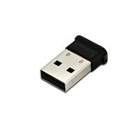 DIGITUS Adattatore USB Bluetooth 4.0 - USB 2.0 - Portata Fino a 10 m - per Laptop e Desktop - chiavetta Bluetooth - Plug & Play