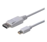 Digitus AK-340102-020-W Mini-DisplayPort / DisplayPort Cavo adattatore Spina Mi