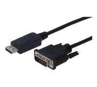Digitus AK-340301-010-S DisplayPort / DVI Cavo adattatore Spina DisplayPort, Sp