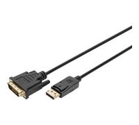 Digitus AK-340306-020-S DisplayPort / DVI Cavo adattatore Spina DisplayPort, Sp