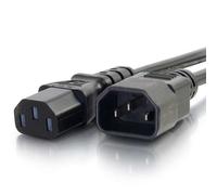 Digitus AK-440201-018-S cavo di alimentazione Nero 1,8 m IEC C14 IEC C13