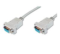 Digitus AK-610100-030-E cavo seriale Beige 3 m DB-9