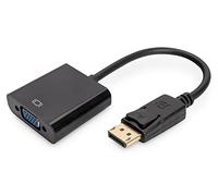 DIGITUS ADATTATORE CAVO DISPLAY PORT DP-VGA 15CM. (AK-340403-001-S)**PUOI PAGARE ANCHE ALLA CONSEGNA!!!**