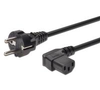 Digitus AK440111018S Cavo Alimentazione Spina Tedesca, 16 Ampere, 250 Volt, 90°,