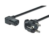 Digitus AK440111018S Cavo Alimentazione Spina Tedesca, 16 Ampere, 250 Volt, 90°, Presa Iec a 90°, 1.80 m