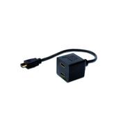 Digitus AK508001 Adattatore HDMI con 1 Connettore HDMI Maschio e 2 HDMI Femmina