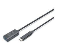 DIGITUS Aktives USB 3.2 Gen2 10G VerlängerungsCavoUSB-C USB-A Cavo DA-73113