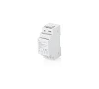 DIGITUS Alimentatore su guida DIN - 12 V CC / 2 A / 24 W - Tensione di ingresso 90-264 V CA / 127-370 V CC - Larghezza 35 mm - Alloggiamento a gradini - Montaggio in armadio elettrico - Grigio
