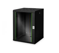 Digitus Armadio Rack 19 pollici Serie Unique 16U Montaggio a parete Profondità 600 mm Nero