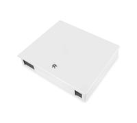 DIGITUS Alloggiamento in fibra ottica - LC Duplex - OS2 Singlemode - equipaggiato - 24 adattatori LC DX e pigtail - FFTH, FTTB - grigio