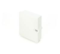 DIGITUS Alloggiamento in fibra ottica - OS2-3x LC/APC Quad Adattatore preassemblato - 12 fibre - FTTH/FTTB - per interni ed esterni - IP65 - Grigio