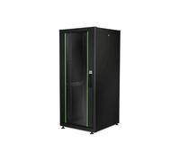 ARMADIO 26 UNITà 19 PER RETI MISURE (A)1299 X (L)600 X (P)600 MM. COLORE NERO