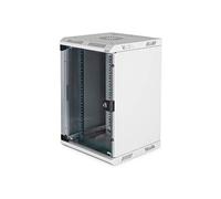 DIGITUS Armadio di rete 10" / 19" - Montaggio a muro - 10" (10U orizzontale) o 1