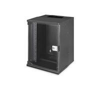 DIGITUS DN-49103 - Alloggiamento a parete da 10'', confezione piatta, 9 U, profondit