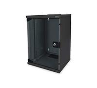ARMADIO RACK 10 9 UNITA' IN ACCIAIO COLORE NERO