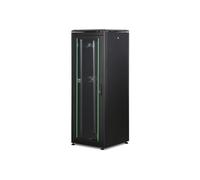 DIGITUS Armadio di rete 19" 32HE - 60 x 60 cm - Serie Unique - Portata 800 kg - Profondità utile 543 mm - Nero