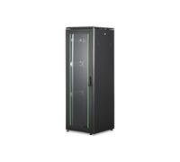 DIGITUS Armadio di rete 19" 36HE - 60 x 60 cm - Serie Unique - Portata 800 kg - Profondità utile 543 mm - Nero
