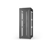 DIGITUS Armadio di Rete 42U Unique, 2053x800x800 mm Doppia Porta Piatta, Senza Porte Laterali, Nero