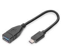 Digitus Assmann-300315 001 USB Cable Type C to A USB tipo C - USB A (OTG). 0.2 m