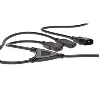 DIGITUS Assmann 440400/017/ - SPLITTER CABLE - IEC C14 Male to 2 x C13 Socket