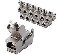 DIGITUS Assmann DN-93615 - Modulo Keystone Professional Cat 6A, schermato, attacco di montaggio senza attrezzi