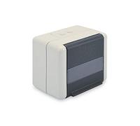 DIGITUS Set: Netzwerkdose Outdoor IP44 (2 Stück) - Mit Halter für Keystone-Modul