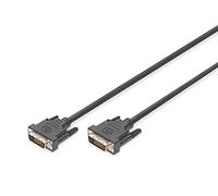 Cavo Adattatore Digitus DVI a DVI M/M 2m Nero