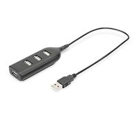 HUB 4 PORTE USB 2.0 DIGITUS CON CAVO