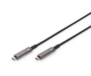 DIGITUS AV Connection Cable USB Type-C to USB Type-C AOC Hybrid Fibre Optic Cabl