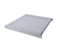 Digitus Balda con Binario di Fissaggio Variabile da 500mm a 700mm per Armadi di 483mm 19" 1U Grigio