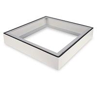 DIGITUS Base per Custodia da Parete per Esterni IP55-100x600x450 mm - Spazio per Cavi in eccesso - Armadio di Rete - Nero