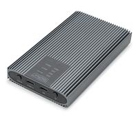 DIGITUS Stazione di clonazione M.2 - USB 3.2 Gen2x2 Type-C - 20 Gbit/s - Supporta SSD NVMe fino a 8 TB - per SSD 2230/2242/2260/2280 - Senza attrezzi - Custodia in alluminio - Grigio