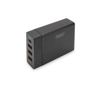 Digitus Caricabatterie USB universale 4 porte, USB Type-C™