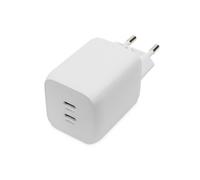 Digitus caricatore usb-c 2 porte 65 w gan
