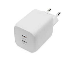 Digitus Caricatore USB-C, 2 porte, 65 W GaN - Nouvo