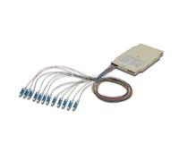 CASSETTA DI GIUNZIONE FIBRA OTTICA CON 12 PIGTAIL LC OM4