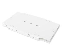 DIGITUS Cassetta di giunzione in fibra ottica - 12 fibre - Supporto per giunzione con protezione a crimpare e termorestringente - Compatibile con armadi di distribuzione FO - Grigio