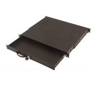 DIGITUS CASSETTO PER ARMADI RACK 19" CON MANIGLIA E CHIUSURA, COLORE NERO DIMENS
