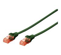 Digitus Cavo di rete UTP Cat. 6 U-UTP LSZH AWG 26/7 Rame 5 m Verde