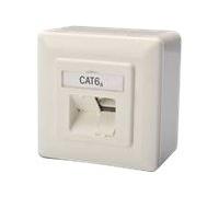 Digitus CAT 6A, classe EA, presa dati, design compatibile, superficiale