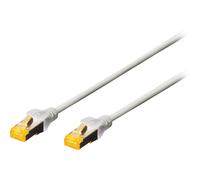 Digitus DK1644A150 Cavo Rete S-Ftp Cat.6A Doppia Schermatura Lsoh, 15 mt, Grigio, Cat-6A - 15 m, Cavo patch - S-FTP - LSZH
