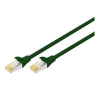 DIGITUS CAT 6a S/FTP Patchkabel 10 PezzoCavo Rete SFTP 0,5 m DK-1644-A-005-G-10